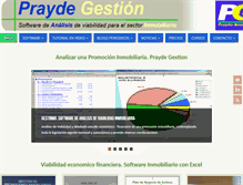 Tablet Screenshot of prayde.com